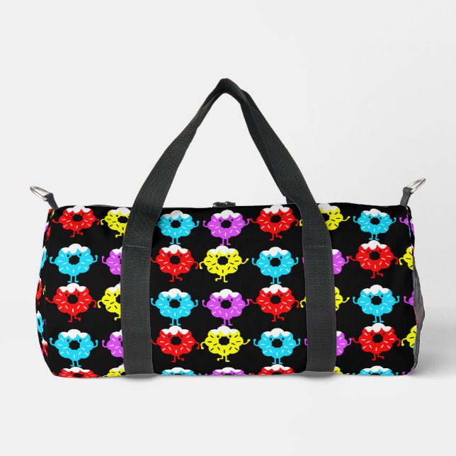 Doughnut Inspired Gift Duffle Bag (Front)