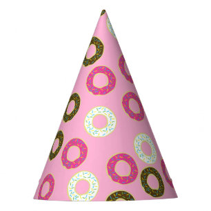 Doughnut Kid Birthday Cute Pink Party Hat
