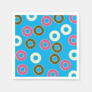 Doughnut Kids Birthday Party Napkin