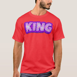 Doughnut King Baker Doughnuts Lover Baking Royalty T-Shirt