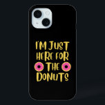 Doughnut Lover Phone Case<br><div class="desc">For all the doughnut lovers out there! Make sure your agenda is super clear with this funny,  bold phone case.</div>