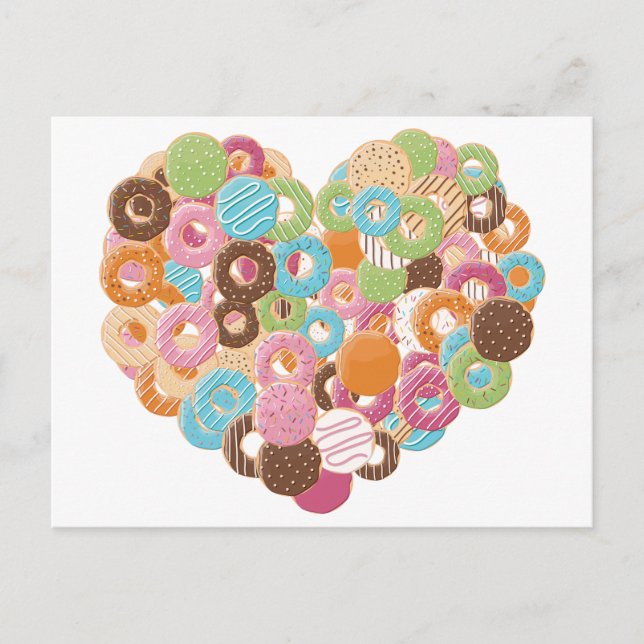 Doughnut Lover postcard (Front)
