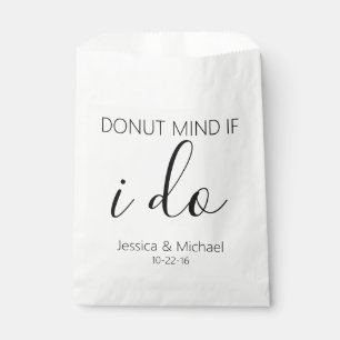 Doughnut mind if I do wedding favour candy Custum Bag