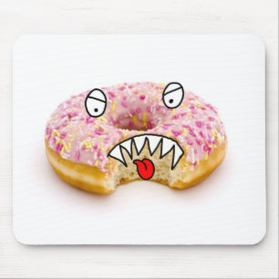 doughnut monster mouse mat