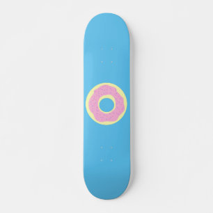 doughnut painting art skateboard
