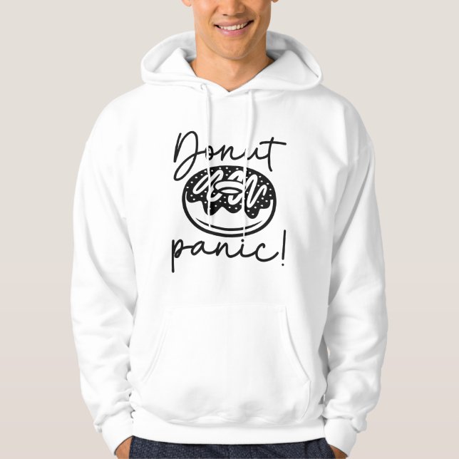 Doughnut Panic Hoodie (Front)