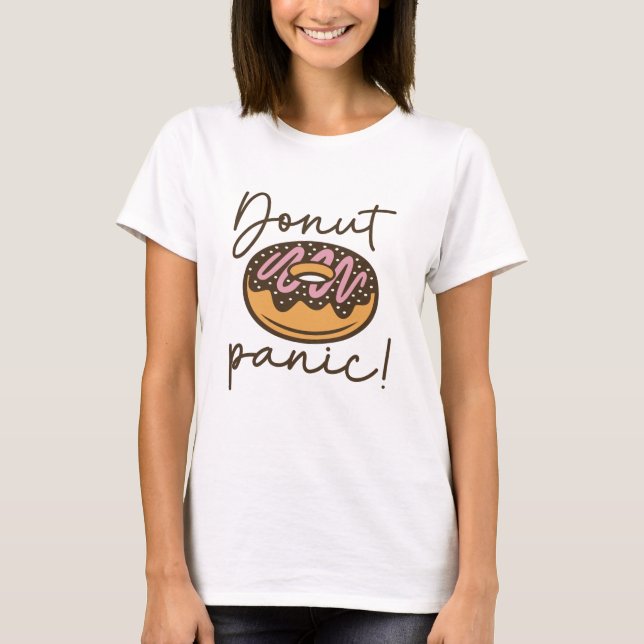 Doughnut Panic T-Shirt (Front)