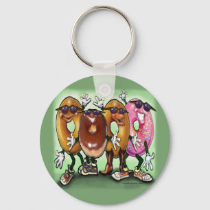 Doughnut Party Key Ring