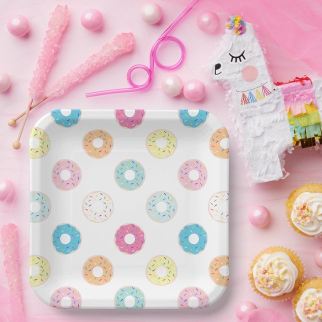 Doughnut Party Plates (Party)
