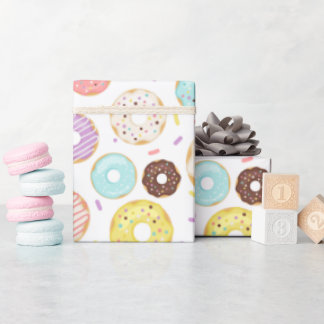Doughnut Party  Wrapping Paper