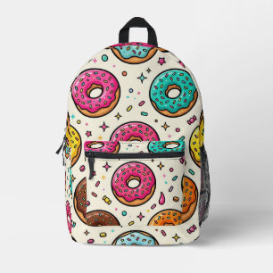 Doughnut Pattern Backpack