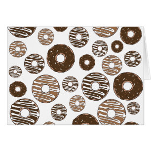 Doughnut Pattern, Chocolate Doughnuts, Caramel Dou