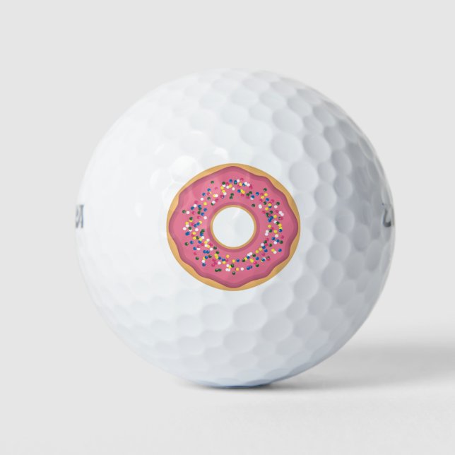 Doughnut Pattern I Golf Balls (Front)