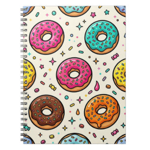 Doughnut Pattern Notebook