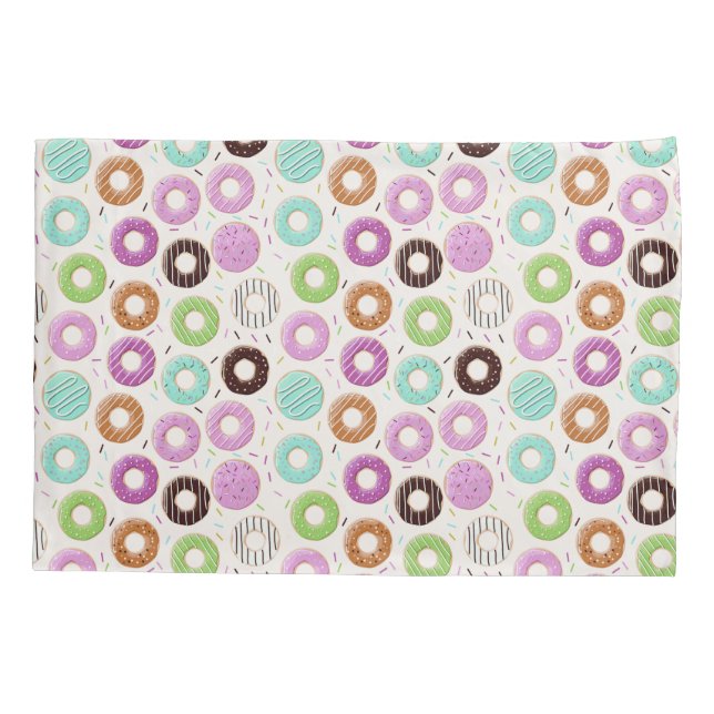 Doughnut Pattern pillowcases (Back)