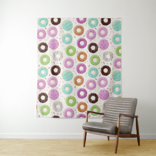Doughnut Pattern tapestries