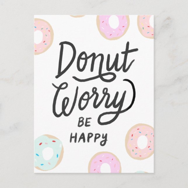 Doughnut Postcard (Front)