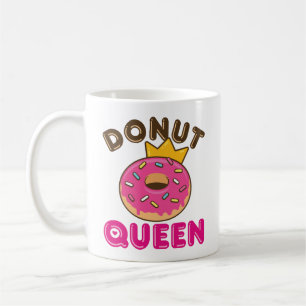 Doughnut Queen Women Ladies Girls Doughnut Lover Coffee Mug