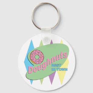 doughnut shop key ring