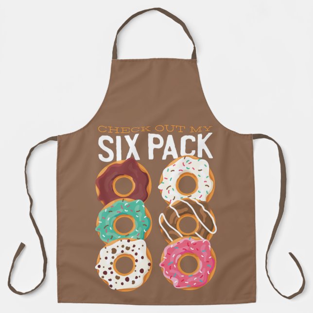 Doughnut Six Pack Apron (Front)
