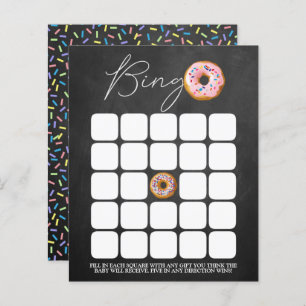 Doughnut Sprinkle Baby Shower Bingo