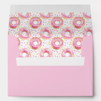 Doughnut Sprinkle Pink Sweet One Party Liner