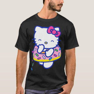 Doughnut Sprinkles Floaty Summer Swimming T-Shirt