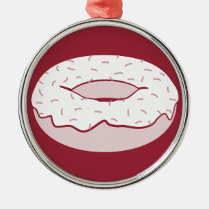 doughnut sprinkles metal tree decoration