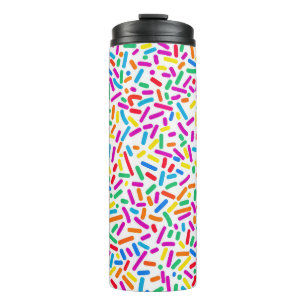 Doughnut Sprinkles Patterns Thermal Tumbler