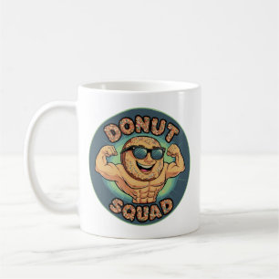 Doughnut Squad - Muscles & Glaze Coffee Mug