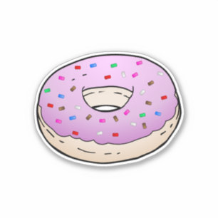 Doughnut Sticker