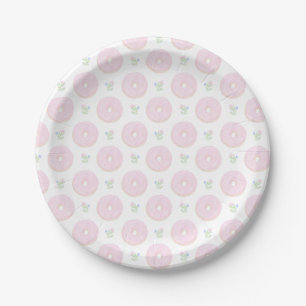 Doughnut Sweet First Birthday Paper Plates