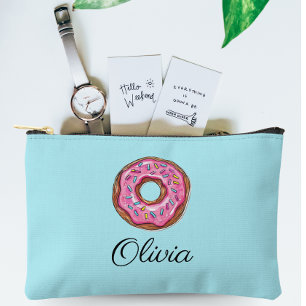 Doughnut Sweet Girl Sprinkles Accessory Pouch