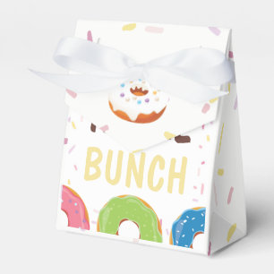 Doughnut themed Birthday Party Guest Thank You Favour Box