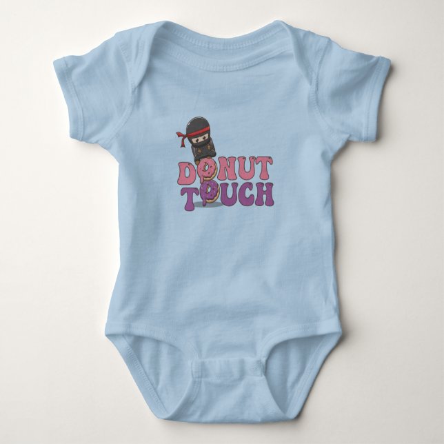 Doughnut Touch! Baby Bodysuit (Front)