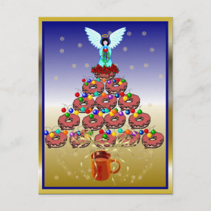 Doughnut Tree Postcard