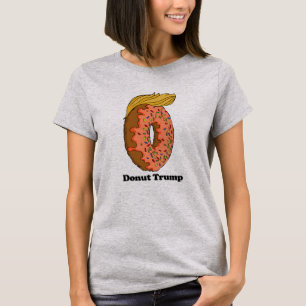 Doughnut Trump -- - Political - T-Shirt