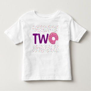 Doughnut TWO Toddler T-Shirt