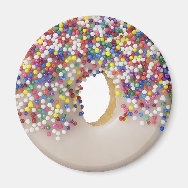 doughnut with sprinkles magnet (Front)