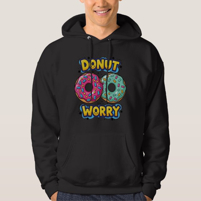 Doughnut Worry Adult Pullover (Front)
