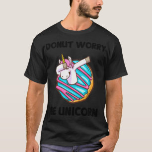 Doughnut Worry Be birthday boy animal T-Shirt