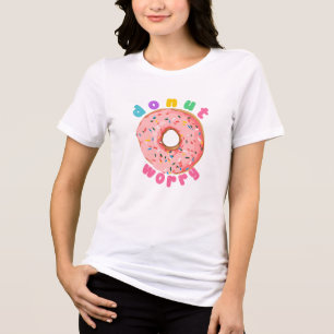 Doughnut Worry, Be Happy Tri-Blend Shirt