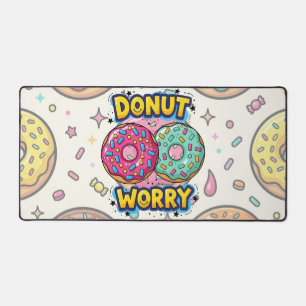 Doughnut Worry Desk Mat