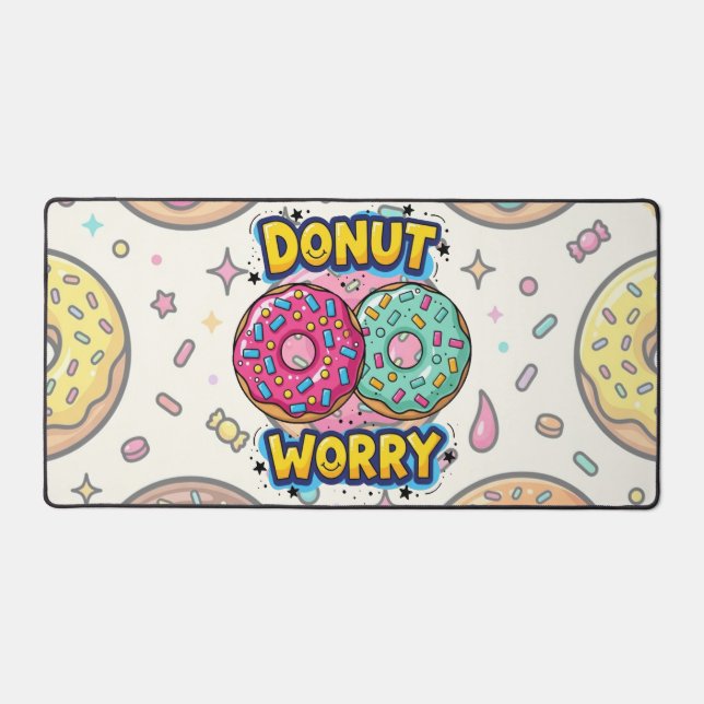 Doughnut Worry Desk Mat (Front)