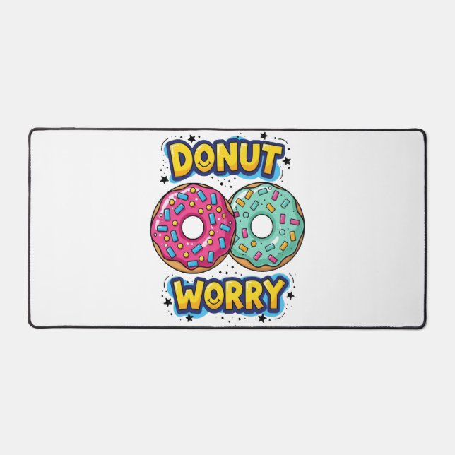 Doughnut Worry Desk Mat (Front)