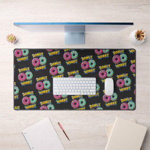 Doughnut Worry Desk Mat