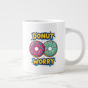 Doughnut Worry Jumbo Speciality Mug