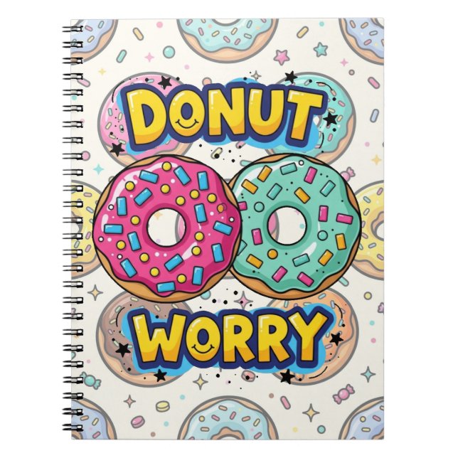 Doughnut Worry Notebook (Front)