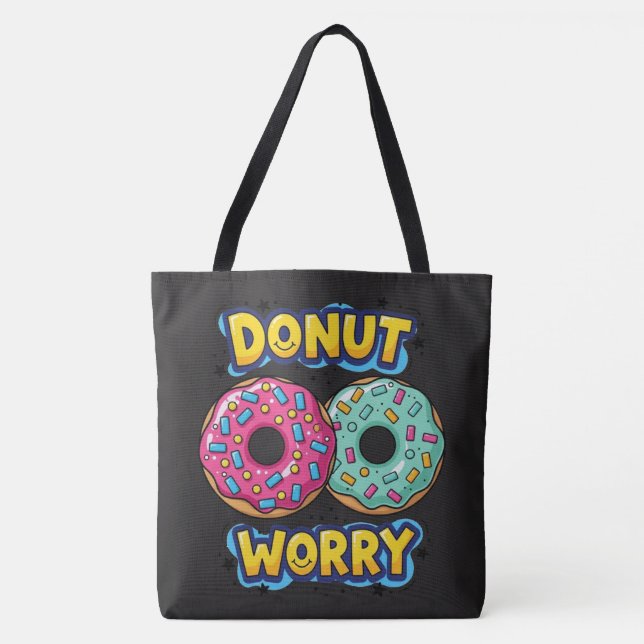 Doughnut Worry Tote Bag (Front)