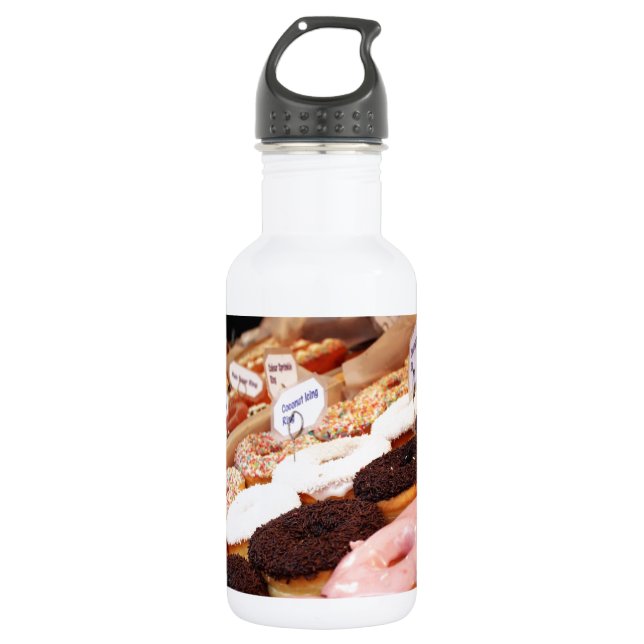 Doughnuts  532 ml water bottle (Front)